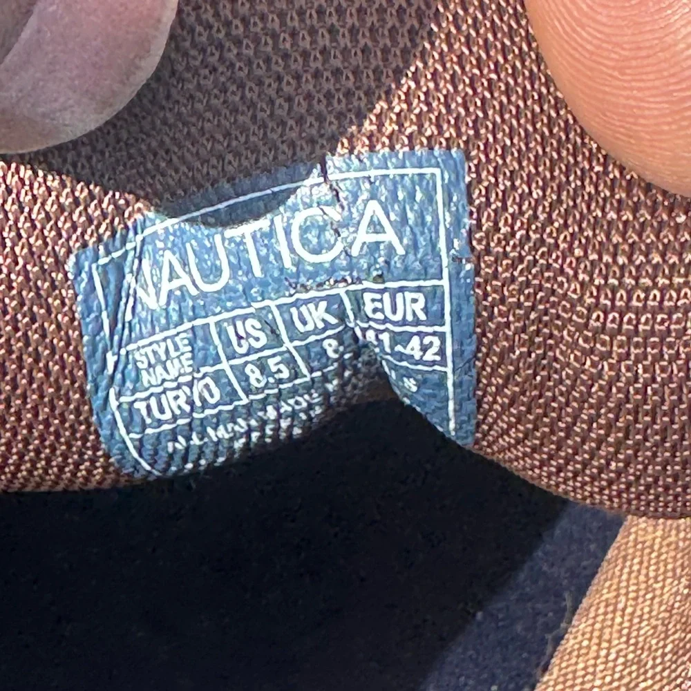 Nautica Men's Classic Lace-Up Low Top Fashion Sneaker Loafer size:8.5 - Picture 5 of 6